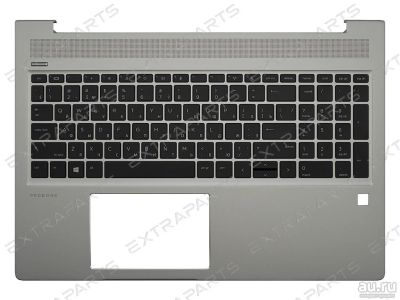 Лот: 17838779. Фото: 1. Топ-панель HP ProBook 450 G6 серебро. Клавиатуры для ноутбуков
