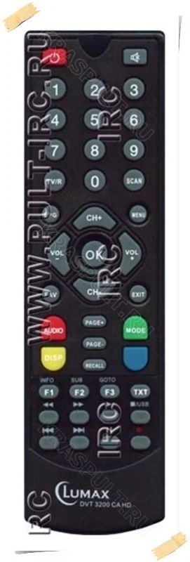 Лот: 15906923. Фото: 1. Пульт LUMAX DVT 3200 CA HD. Пульты ДУ