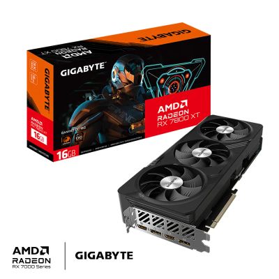 Лот: 24946546. Фото: 1. Видеокарта Radeon RX 7800XT Gigabyte... Видеокарты