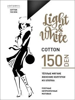 Лот: 16201807. Фото: 1. Колготки женские Light White Cotton... Колготки, чулки