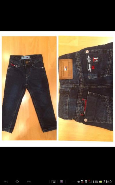 Лот: 6072248. Фото: 1. Детские джинсы Tommy Hilfiger... Брюки, шорты, джинсы