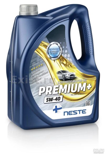 Лот: 13786429. Фото: 1. NESTE Premium+ 5W-40 4л. Масла, жидкости