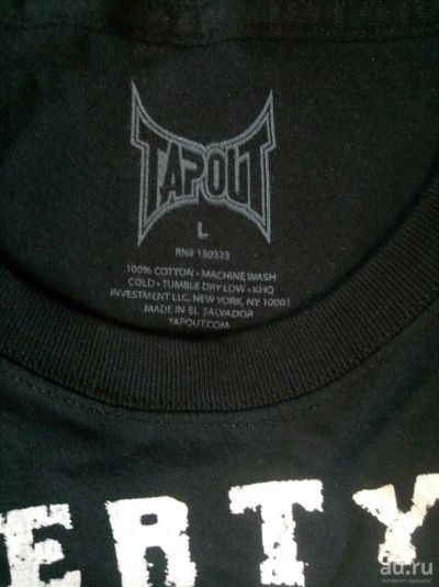 Лот: 10782290. Фото: 1. Футболка Tapout MMA, 50 р-р. Футболки, поло