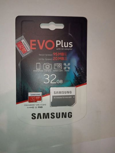 Лот: 13305171. Фото: 1. Карта памяти Samsung EVO Plus... Карты памяти