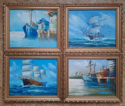 Лот: 17049321. Фото: 1. Картины. Холст. Масло. Картины, гравюры
