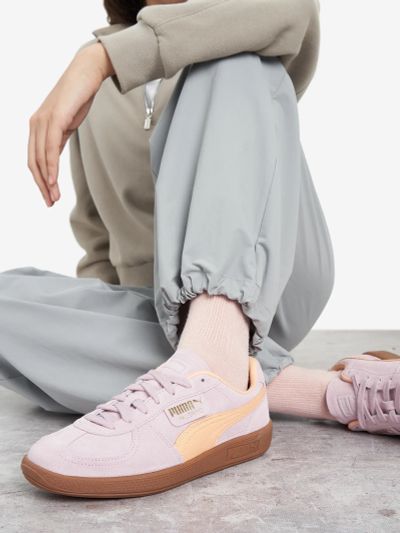 Лот: 25369315. Фото: 1. Кеды женские PUMA Palermo, Розовый. Кеды, кроссовки, слипоны