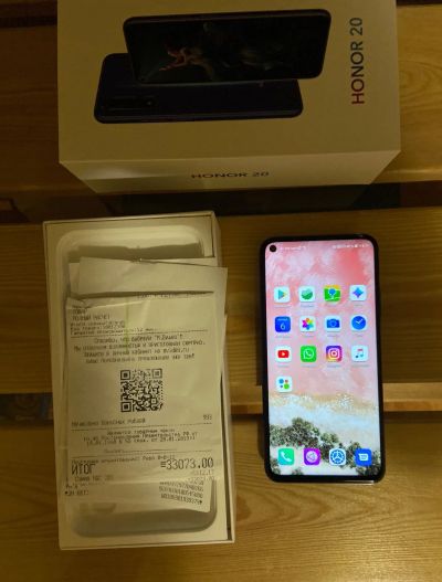 Лот: 15075761. Фото: 1. Новый !!!! Huawei Honor 20 128... Смартфоны