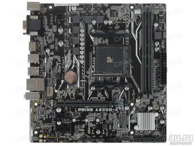 Лот: 16725457. Фото: 1. Материнская плата ASUS PRIME A320M-K... Материнские платы