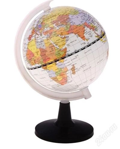 Лот: 2432910. Фото: 1. глобус на подставке. Сувенирные мелочи