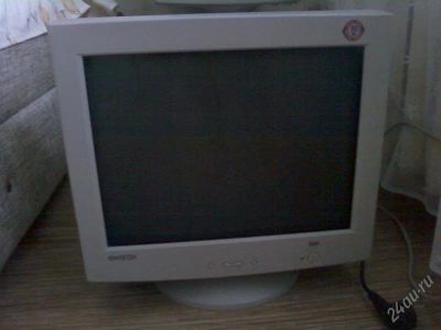 Лот: 875321. Фото: 1. Монитор Samsung 17". ЭЛТ-мониторы