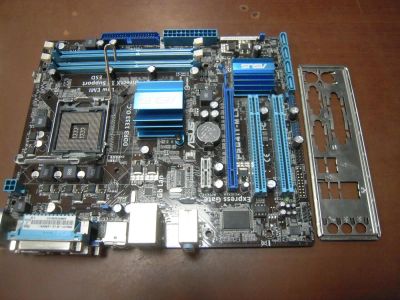 Лот: 12024754. Фото: 1. Материнская плата 775 ASUS P5G41T-M... Материнские платы