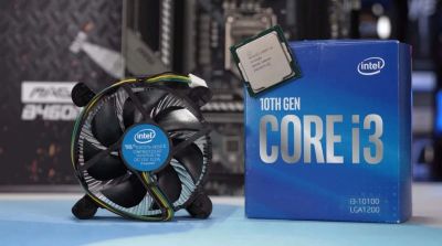 Лот: 20289762. Фото: 1. i3 10100f lga1200 боксовая версия. Процессоры