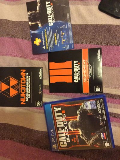 Лот: 6458527. Фото: 1. Call of duty black ops 3 для ps... Игры для консолей