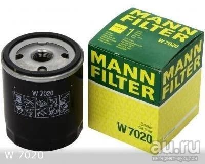 Лот: 17644833. Фото: 1. Масл.фильтр MANN W7020. Расходные материалы