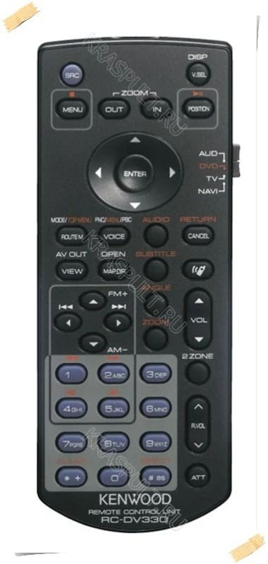 Лот: 15906752. Фото: 1. Пульт KENWOOD RC-DV330, KNA-RCDV330. Пульты ДУ