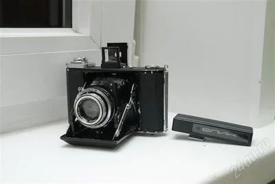 Лот: 619014. Фото: 1. zeiss ikonta 521/16 + tessar 75... Плёночные компактные