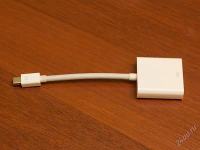 Лот: 2582152. Фото: 1. Переходник miniDisplayPort -... Шлейфы, кабели, переходники