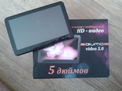Лот: 4468944. Фото: 1. Qumo video 5.0. Плееры