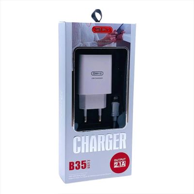 Лот: 22149715. Фото: 1. СЗУ BYZ B35i 2*USB+Lightning 2... Зарядные устройства, блоки питания, адаптеры сетевые для смартфонов