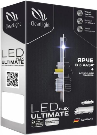 Лот: 10637584. Фото: 1. Лампа LED Clearlight Flex Ultimate... Оптика и освещение