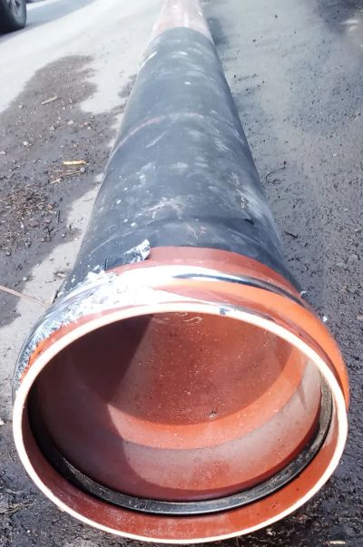 Лот: 22160343. Фото: 1. труба канализационная оранжевая... Водопроводные и канализационные трубы