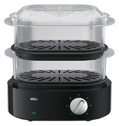 Лот: 14675447. Фото: 1. Пароварка Braun FS 5100 BK. Кухонная