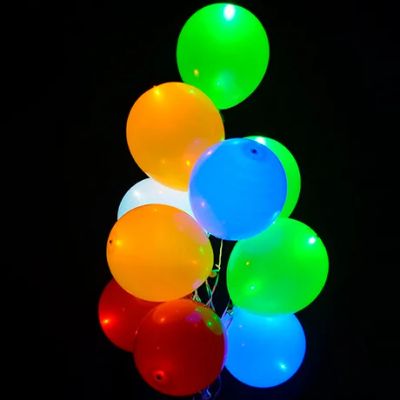 Лот: 6177407. Фото: 1. Светящиеся гелиевые шары со светодиодом... Воздушные шары