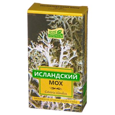 Лот: 23989379. Фото: 1. Мох исландский 30г. Народная медицина, БАДы