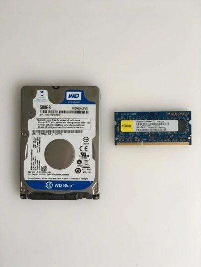 Лот: 8021321. Фото: 1. Жесткий диск WD Blue 500 гиг... Жёсткие диски (HDD)