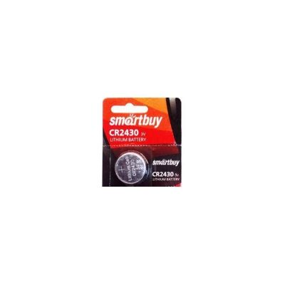 Лот: 11757159. Фото: 1. Батарейка SmartBuy CR2430 13826. Батарейки, аккумуляторы, элементы питания
