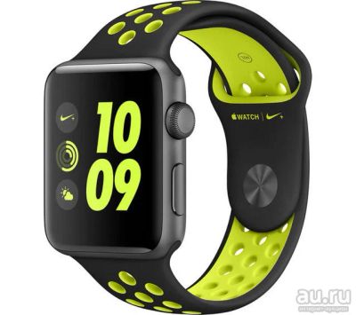 Лот: 9745064. Фото: 1. Apple Watch Sport Series 2 Nike... Смарт-часы, фитнес-браслеты, аксессуары