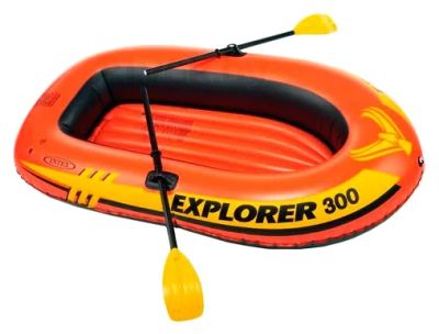 Лот: 11039836. Фото: 1. Лодка Intex Explorer Pro 300 244... Красноярск