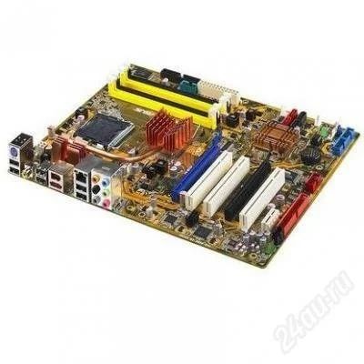 Лот: 797765. Фото: 1. М.плата ASUS P5K. Материнские платы