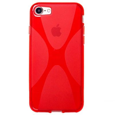 Лот: 11074122. Фото: 1. Чехол iPhone 7 Plus (red)X-case... Чехлы, бамперы