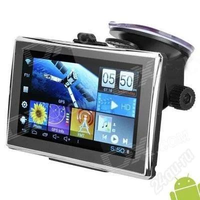 Лот: 2378109. Фото: 1. 4.0 ANDROID в GPS Навигаторе 5... GPS-навигаторы
