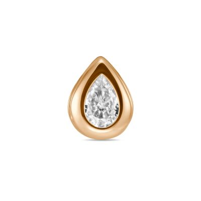 Лот: 24652634. Фото: 1. Подвеска с фианитом. Кулоны, подвески