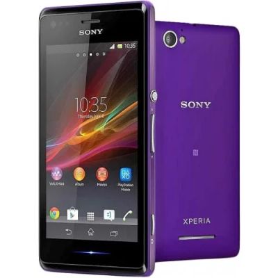 Лот: 4741714. Фото: 1. Sony C2005 Xperia M Dual purple. Смартфоны