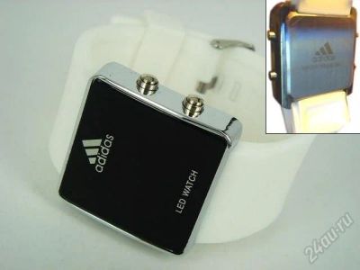 Лот: 1071995. Фото: 1. часы adidas белые(оригинал. на... Оригинальные наручные часы