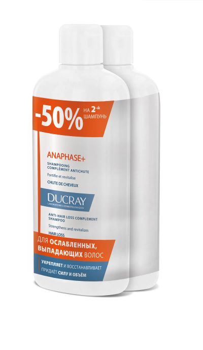 Лот: 23723770. Фото: 1. Ducray Anaphase+ Шампунь для ослабленных... Лекарства