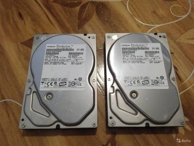 Лот: 15616152. Фото: 1. Жесткий диск HDD Hitachi SATA-II... Жёсткие диски (HDD)