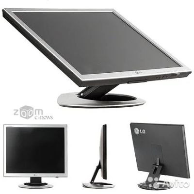 Лот: 8165865. Фото: 1. LG L1770HQ. ЖК-мониторы