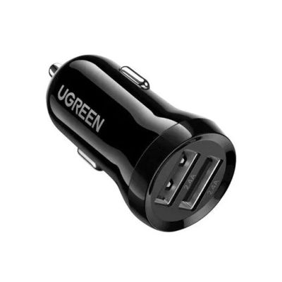 Лот: 21437992. Фото: 1. Автозарядка UGREEN Dual USB Car... USB-флеш карты