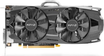 Лот: 10938501. Фото: 1. KFA2 GeForce GTX 1060 EX OC 3GB... Видеокарты