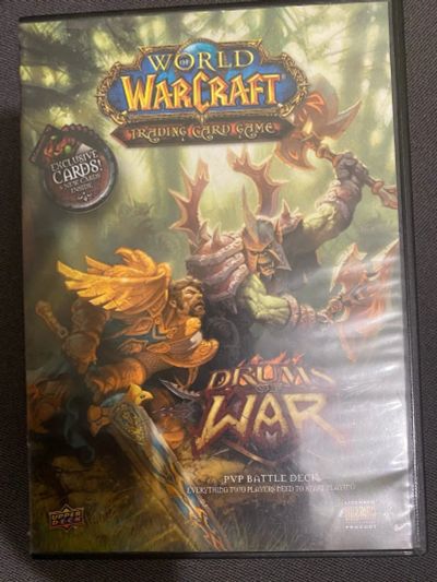 Лот: 16937827. Фото: 1. Upper Deck World of Warcraft Drums... Настольные игры, карты