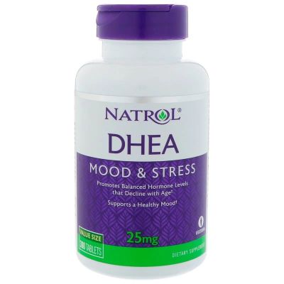 Лот: 11470324. Фото: 1. Natrol, DHEA, 25 мг, 300 таблеток. Спортивное питание, витамины