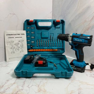 Лот: 21012154. Фото: 1. Дрель-Шуруповерт Makita 18v (46481... Электроинструмент