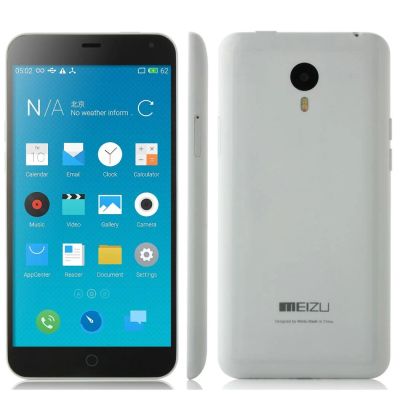 Лот: 5456885. Фото: 1. Смартфон Meizu M1 Note (белый... Смартфоны