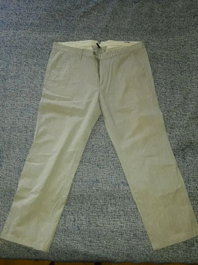 Лот: 9599555. Фото: 1. Брюки Benetton талия 103, длина... Брюки, джинсы, шорты