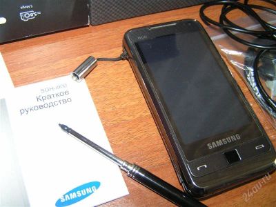 Лот: 796429. Фото: 1. Коммуникатор Samsung i900 (обмен... Смартфоны
