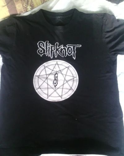 Лот: 7267437. Фото: 1. 2 футболки Slipknot одним лотом. Футболки, поло
